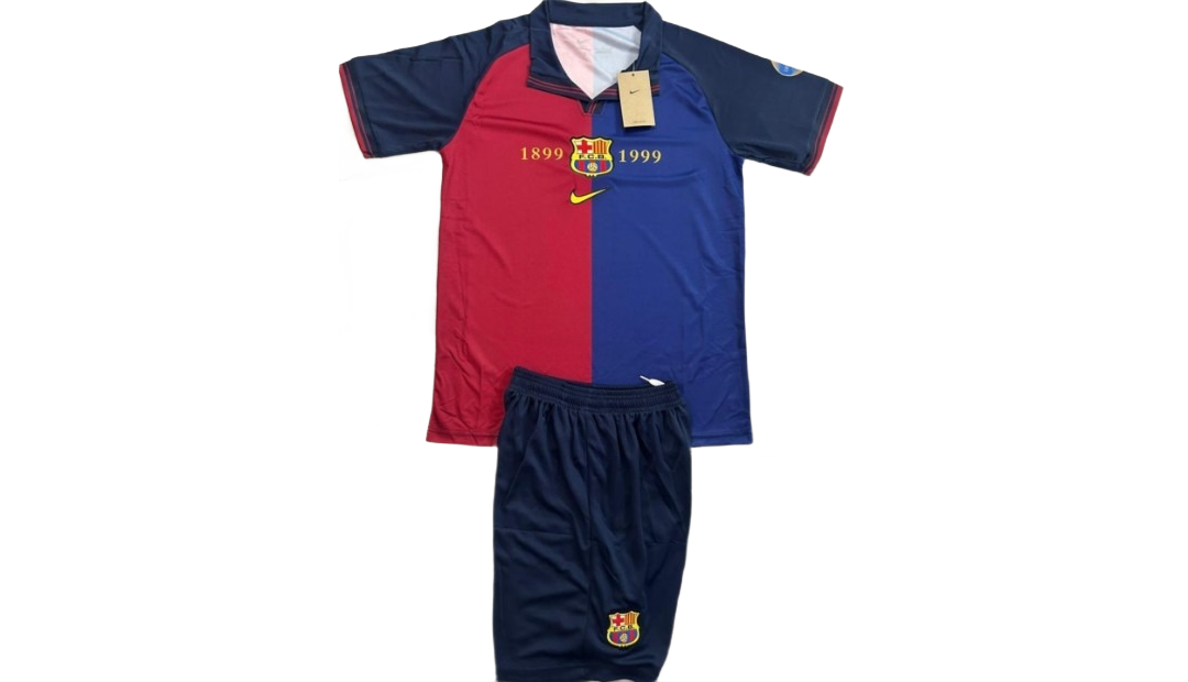 FC Barcelona 100th Anniversary 1999-2000 Home Kit